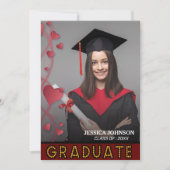 エレガントモダンScript Photo Gradation Party 招待状 (正面)