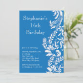 エレガントモダンSweet sixteen 招待状 (スタンド正面)