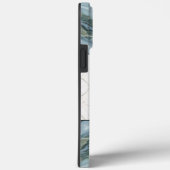 エレガントモノクロ大理石のパタモダンーン美 Case-Mate iPhoneケース (裏面 / 右)