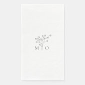 エレガントモノグモダンシンプル結婚ラム (正面)