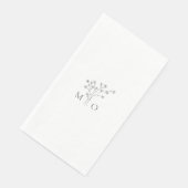 エレガントモノグモダンシンプル結婚ラム (コーナー)