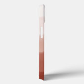 エレガントモノグラムのイニシャル銅錆グラデーション Case-Mate iPhoneケース (裏面 / 右)