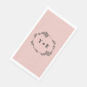 エレガントモノグラムのシンプルバラ金ゴールド結婚s (コーナー)