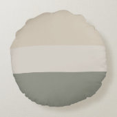 エレガントモノグラムのスタイリッシュイニシャル ラウンドクッション (裏面)