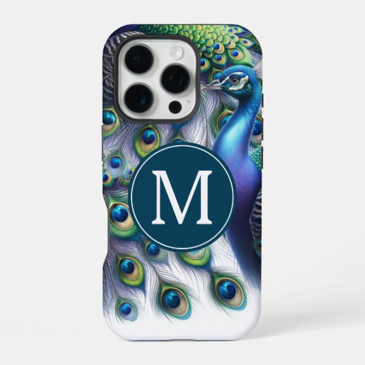 エレガントモノグラムの石 iPhoneケース (裏面)