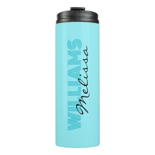 エレガントモノグラムの タンブラー (正面)