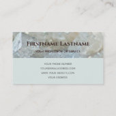 エレガントモノグラム二音光結晶面 名刺 (裏面)