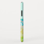 エレガントモノグラム絵を描春緑フローラ Case-Mate iPhoneケース (裏面/右)