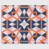 エレガントモノグラム芸術的スペシャル母の日 ラッピングペーパー (フラット)