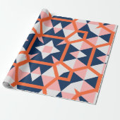 エレガントモノグラム芸術的スペシャル母の日 ラッピングペーパー (アンロールド)