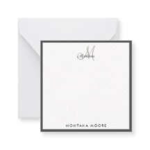 エレガントモノグラモダンムシンプルガーリー