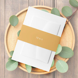 エレガントモノマ自然パステル 招待状ベリーバンド