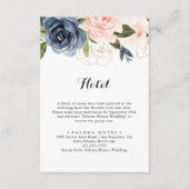 エレガントユニークシンプルフローラ エンクロージャーカード (正面)