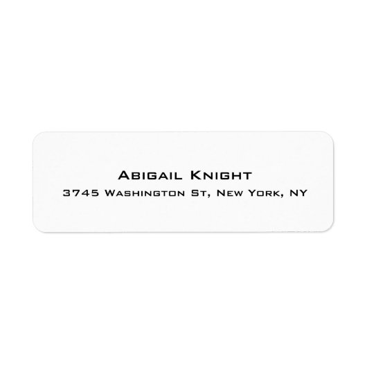 エレガントユニークスタイリッシュトレンディー特別プロフェッショナル ラベル (正面)