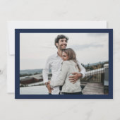 エレガントユニークタイポグラフィリハーサル 招待状 (裏面)