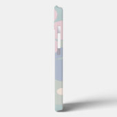 エレガントユニーク自然パステルカスタムフラワーモダン Case-Mate iPhoneケース (裏面 / 左)