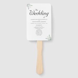 エレガントユーカリフローラ式プ結婚ログラム ハンドファン