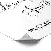 エレガントユーカリフローラ愛は甘い結婚ポー ポスター (角)