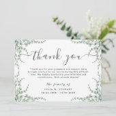 エレガントユーカリモダン葬儀ありがとう カード (スタンド正面)