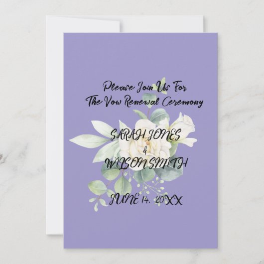 エレガントユーカリ植物体フラットサンキューカード サンキューカード (正面)