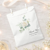 エレガントユーカリ植物夏結婚期 フェイバーバッグ (クリップ留めされた状態)