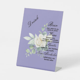 エレガントユーカリ植物夏結婚期 台座サイン