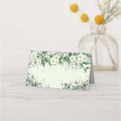 エレガントユーカリ植物学結婚院 プレイスカード (裏面)