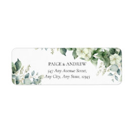 エレガントユーカリ植物学結婚院 ラベル