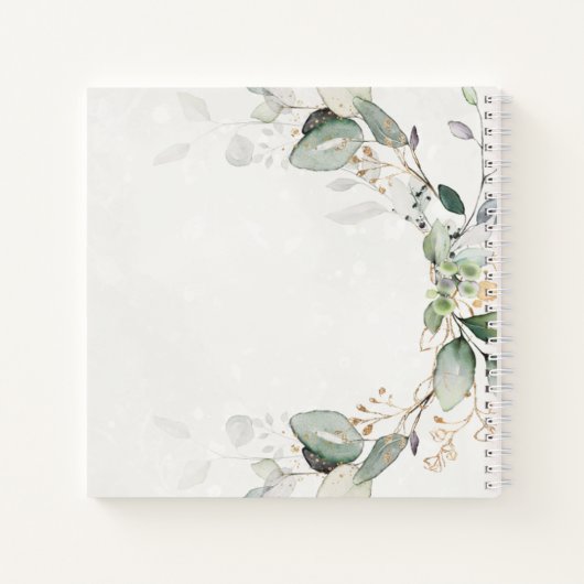 エレガントユーカリ植物学 ノートブック (裏面)