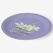 エレガントユーカリ植物性紙プレート ペーパープレート (アングル)