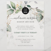 エレガントユーカリ植物販売促進 チラシ (正面)