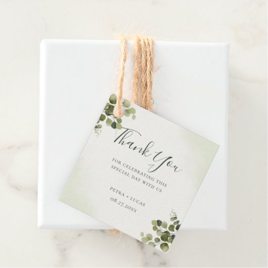 エレガントユーカリ素朴ス葉予算あり フェイバータグ (インサイチュ)