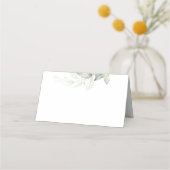 エレガントユーカリ結婚ー プレイスカード (裏面)