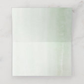 エレガントユーカリ結婚ー プレイスカード (内部開封)