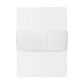 エレガントユーカリ葉スゲネリー金ゴールド結婚ズ 招待状ベリーバンド (裏面例)