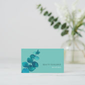 エレガントユーカリ離れ海緑 名刺 (スタンド正面)