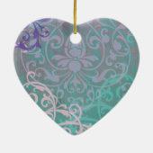 エレガントヨークシャーテリア セラミックオーナメント (裏面)