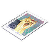 エレガントヨークシャーテリア ノートブック (左側)