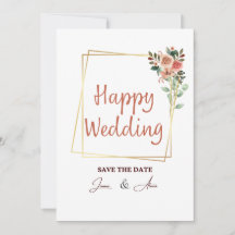 エレガントライトブラウン写真結婚コラージュ