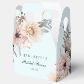 エレガントライトブルー&パステルボホブライダルシャワー フェイバーボックス (オープン)