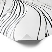 エレガントラインアートポートレートモダン フォトプリント            (角)