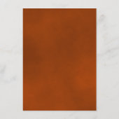 エレガントラストオレンジロマン結婚ティックバラ詳細 エンクロージャーカード (裏面)