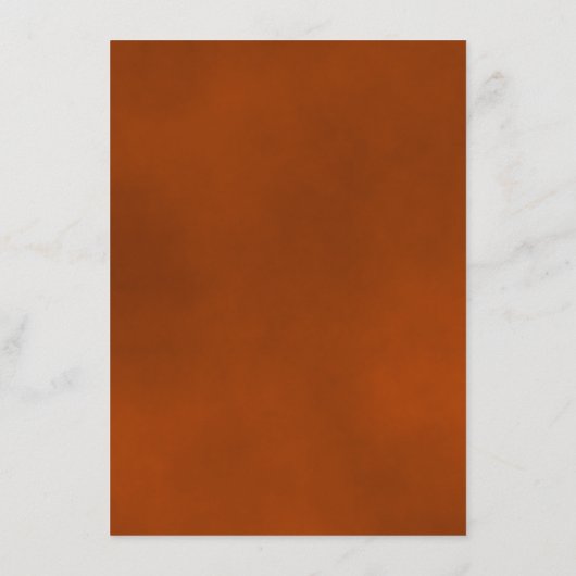 エレガントラストオレンジロマン結婚ティックバラ詳細 エンクロージャーカード (裏面)