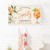 エレガントラブアットファーストスプリッツのブライダルシャワー 横断幕 (インサイチュ)