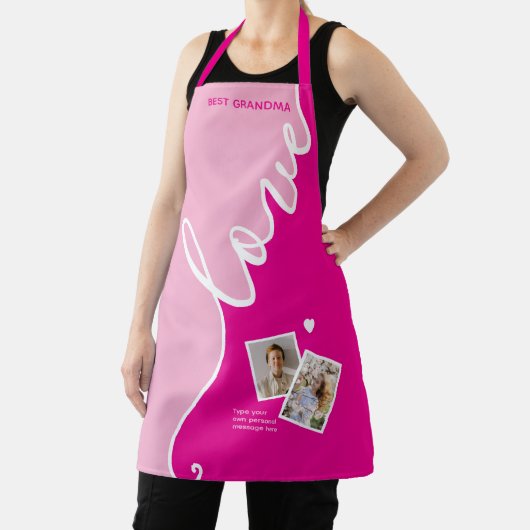 エレガントラブフォトエプパーソナライズされたロンプン エプロン (インサイチュ)