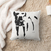 エレガントラブラドール- Calm Presence クッション (ブランケット)