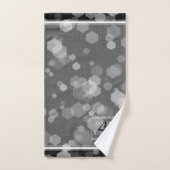 エレガントリネン結婚記念日 バスタオルセット (ハンドタオル)