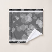 エレガントリネン結婚記念日 バスタオルセット (ウォッシュタオル)