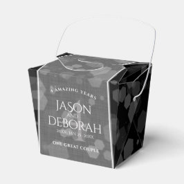 エレガントリネン結婚記念日 フェイバーボックス