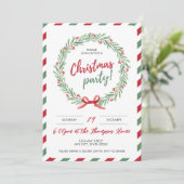 エレガントリースとフェスティバル縁どのパーティー 招待状 (スタンド正面)